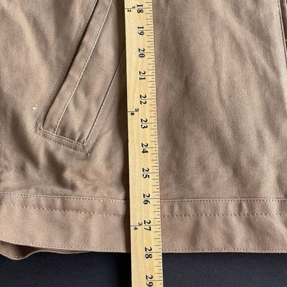 Burks Bay Mens Jacket Extra Large XL Brown Full Zip NRA Plaid Lined Workwear - Picture 14 of 14